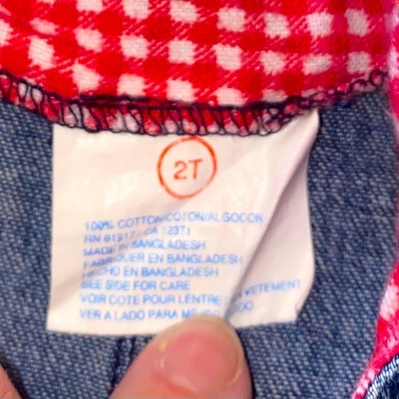 Vintage Hush Puppies kids Overalls. Unisex. size 2T - Picture 7 of 9